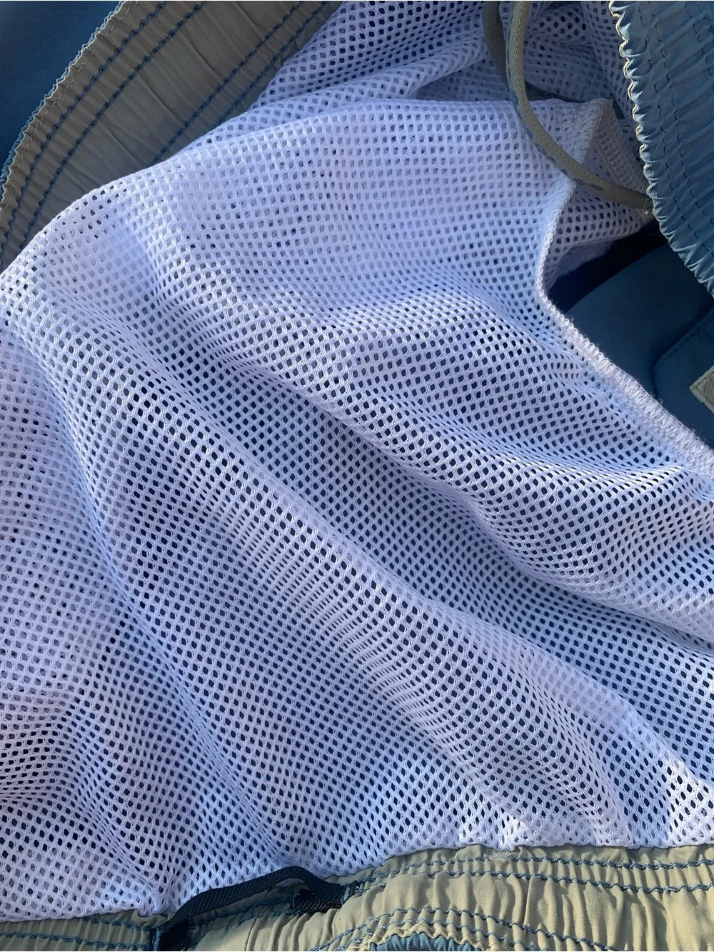 Light Blue Men’s Swim Trunks - Performance Beach Short